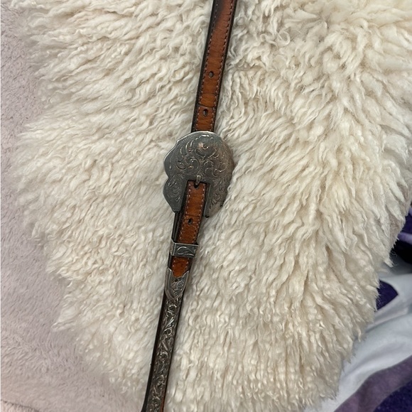 One Eared Western Headstall - light oil - Picture 2 of 6